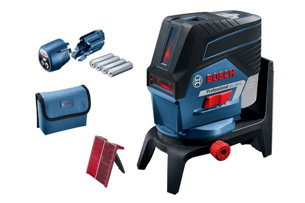 Нівелір лазерний Bosch Professional GCL2-50C до 20м ±0.3мм/м червоний промінь +RM2 чохол IP54 0.6кг