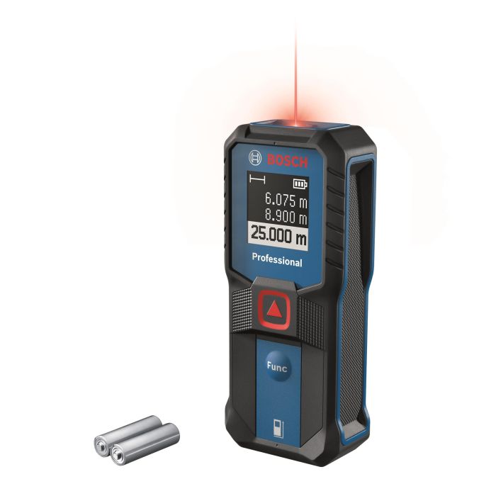 Далекомір лазерний Bosch Professional GLM 25-23, 0.05-25м, ±2мм, 0.09кг