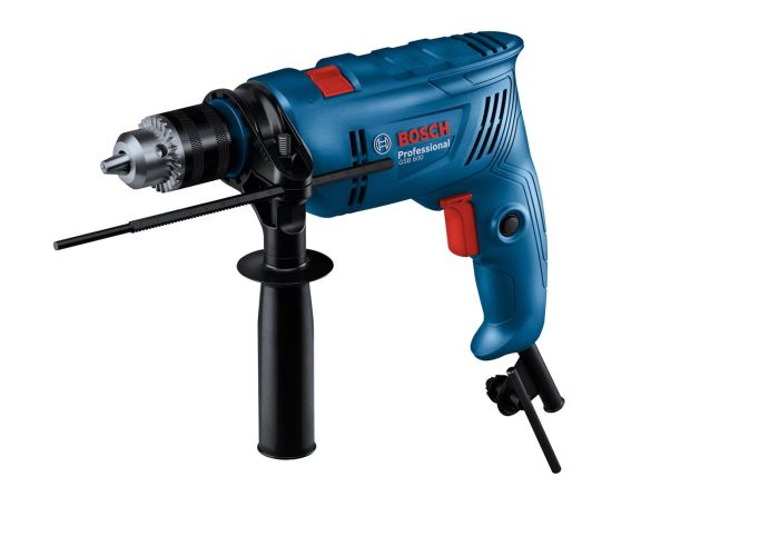 Дриль ударний Bosch Professional GSB 600 RE 600Вт ШЗП 1-10мм 0-3000об/хв 1.7кг