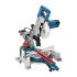 Пила торцювальна Bosch Professional GCM 800 SJ з протяжкою 1400Вт диск 216мм поворот Л та П 47° нахил Л 45° 13.5кг
