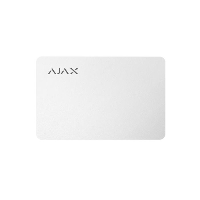 Картка Ajax Pass 3шт, jeweller, безконтактна, білий (23496.89.WH)