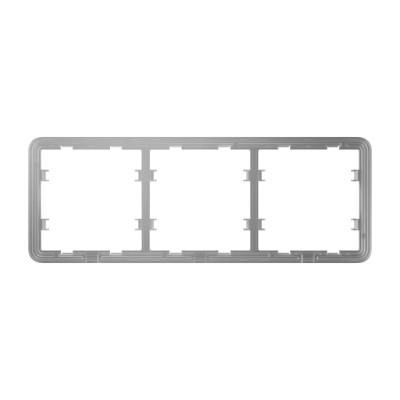 Рамка для вимикача на 3 секції Ajax Frame 3 seats for LightSwitch