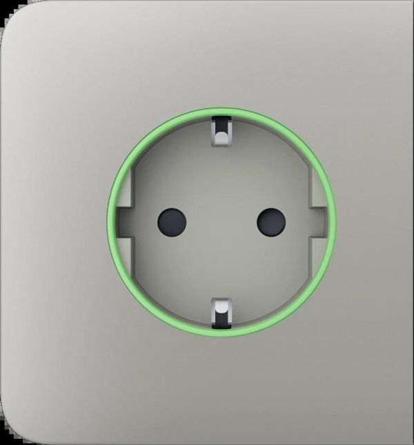 Бічна панель для вбудованої розетки Ajax SideCover for Outlet smart, Jeweler, бездротова, oyster