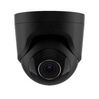 IP-Камера дротова Ajax TurretCam, 5мп, 4мм, Poe, True WDR, IP 65, ІЧ 35м, аудіо, кут огляду 75°до 85°, купольна, чорна