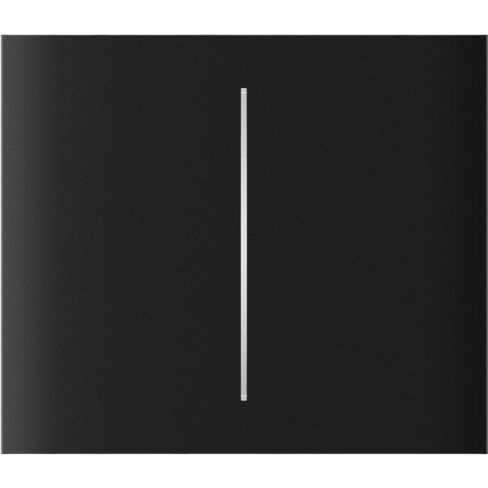Кнопка центральна для двоклавішного вертикального вимикача Ajax CenterButton Vertical 2-gang for LightSwitch, Jeweler, бездротовий, чорний
