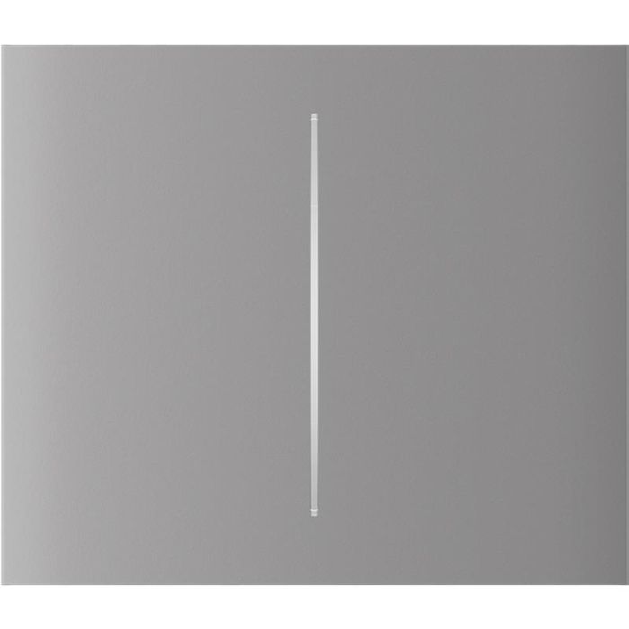 Кнопка центральна для двоклавішного вертикального вимикача Ajax CenterButton Vertical 2-gang for LightSwitch, Jeweler, бездротовий, fog