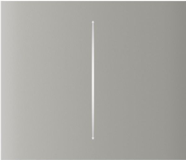 Кнопка центральна для двоклавішного вертикального вимикача Ajax CenterButton Vertical 2-gang for LightSwitch, Jeweler, бездротовий, oyster