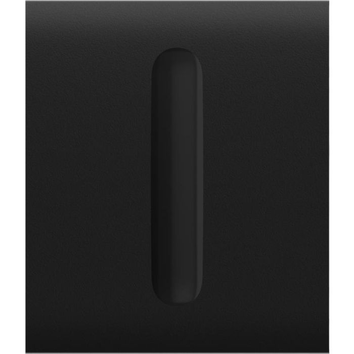 Кнопка центральна для одноклавішного вимикача димера Ajax CenterButton Dimmer 1-gang 2-way for LightSwitch, Jeweler, бездротовий, чорний