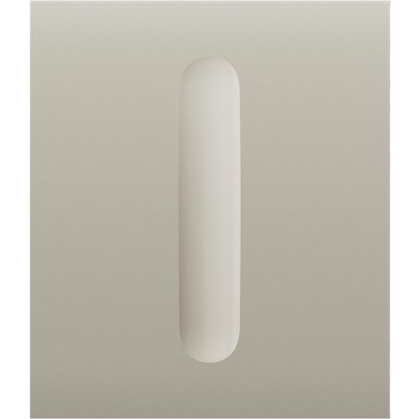 Кнопка центральна для одноклавішного вимикача димера Ajax CenterButton Dimmer 1-gang 2-way for LightSwitch, Jeweler, бездротовий, ivory