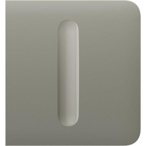 Кнопка бічна для одноклавішного вимикача димера Ajax SideButton Dimmer 1-gang 2-way for LightSwitch, Jeweler, бездротовий, olive