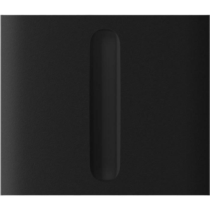 Кнопка центральна для одноклавішного вертикального вимикача димера Ajax CenterButton Dimmer Vertical 1-gang 2-way for LightSwitch, Jeweler, бездротовий, чорний