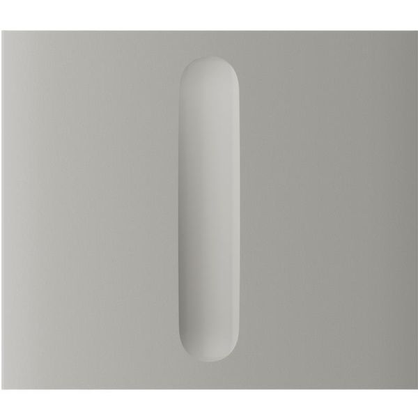 Кнопка центральна для одноклавішного вертикального вимикача димера Ajax CenterButton Dimmer Vertical 1-gang 2-way for LightSwitch, Jeweler, бездротовий, oyster