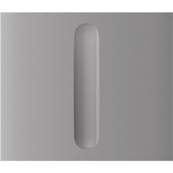 Кнопка центральна для одноклавішного вертикального вимикача димера Ajax CenterButton Dimmer Vertical 1-gang 2-way for LightSwitch, Jeweler, бездротовий, fog