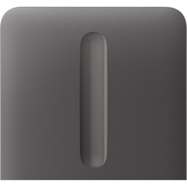 Кнопка бічна для одноклавішного вертикального вимикача димера Ajax SideButton Vertical Dimmer 1-gang 2-way for LightSwitch, Jeweler, бездротовий, grey