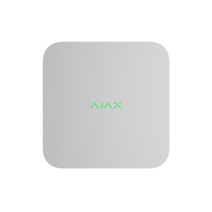 Мережевий відеореєстратор Ajax NVR DC white, 16 каналів, 12V, білий