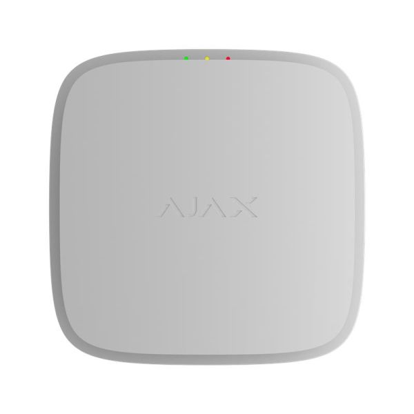 Датчик пожежний димовий   Ajax EN54 FireProtect Smoke Sounder white, Jeweller, EN54, бездротовий, білий