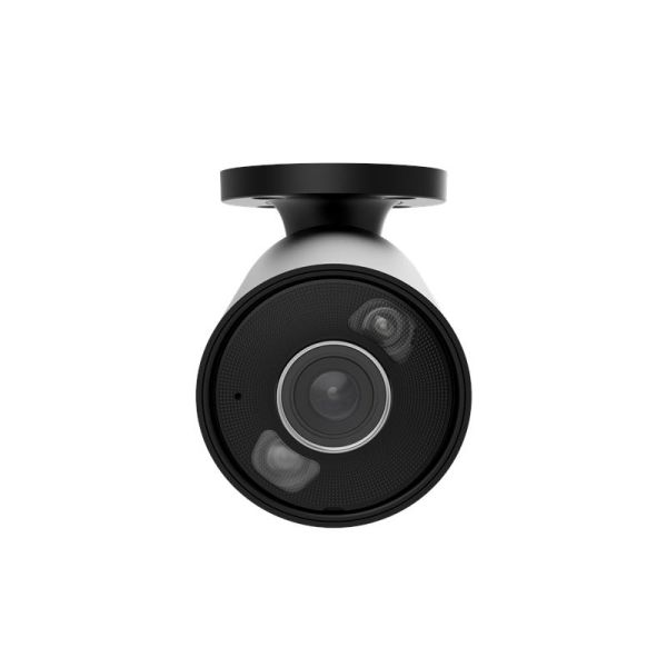 IP-Камера дротова Ajax BulletCam HL black, 5мп, 2.8мм, гібридне підсвічування IR 50м, білий Led 50м, Poe, True WDR, IP 65,  аудіо, кут огляду 100° до 110°, вули
