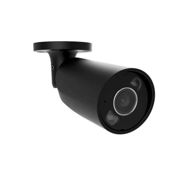 IP-Камера дротова Ajax BulletCam HL black, 8мп, 4мм, гібридне підсвічування IR 50м, білий Led 50м, Poe, True WDR, IP 65,  аудіо, кут огляду 75° до 85°, вулична,