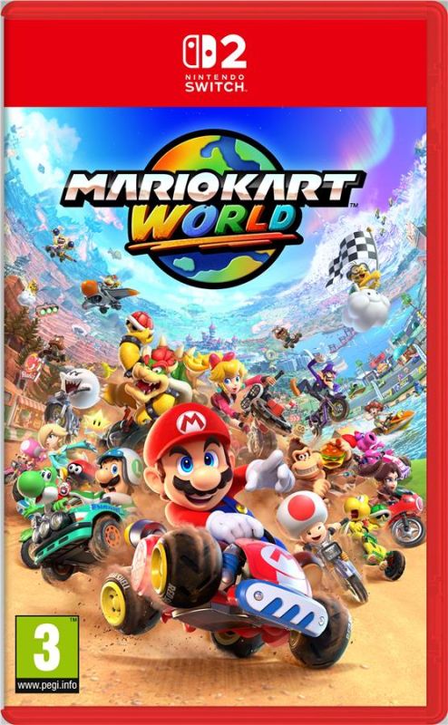 Гра консольна Switch 2 Mario Kart World, картридж