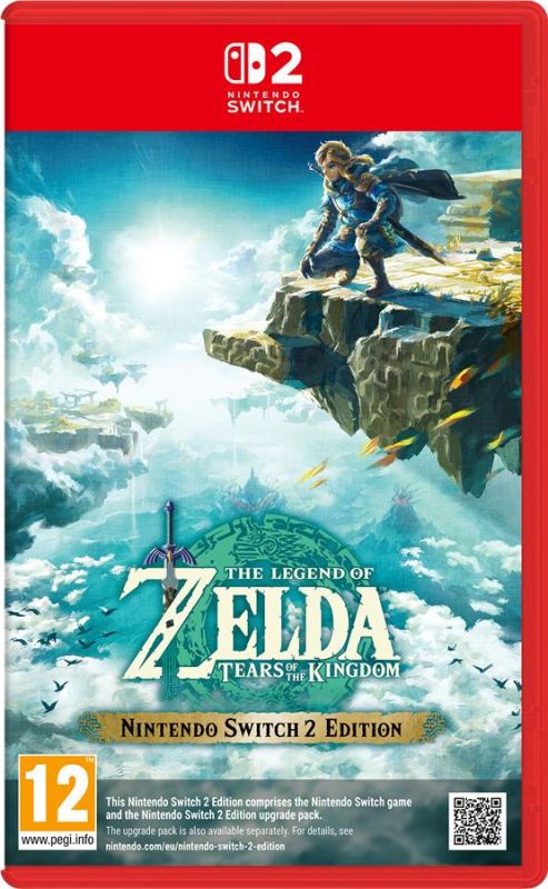 Гра консольна Switch 2 Legend of Zelda: Tears of the Kingdom, картридж