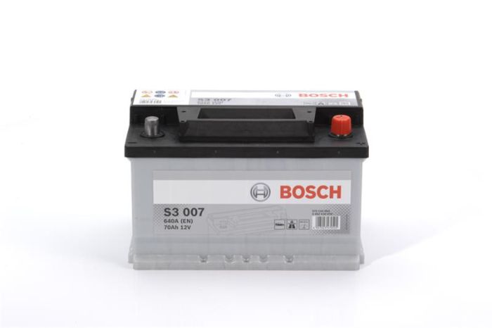 Акумулятор Bosch S3 12В 70А·год 640А R+ (0 092 S30 070)