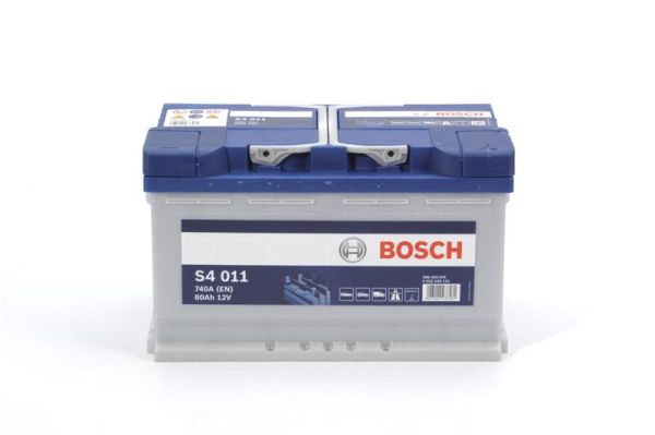 Акумулятор Bosch S4 12В 80Аг 740А R+ (0 092 S40 110)