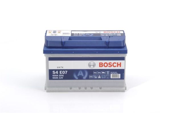 Акумулятор Bosch S4 12В 65Аг 650А R+ (0 092 S4E 070)