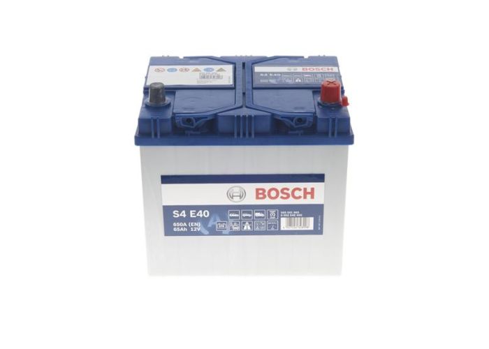 Акумулятор Bosch S4 12В 65А·год 650А R+ (0 092 S4E 400)