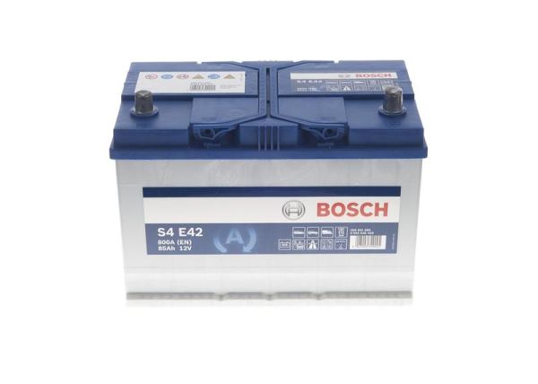 Акумулятор Bosch S4 12В 85Аг 800А R+ (0 092 S4E 420)