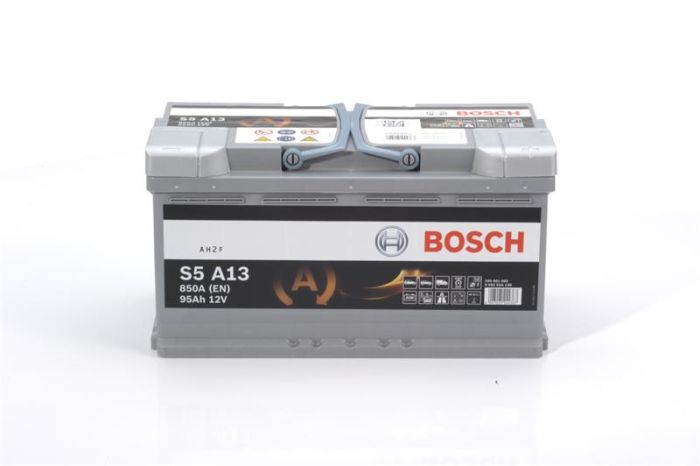 Акумулятор Bosch S5 AGM 12В 95А·год 850А R+ (0 092 S5A 130)