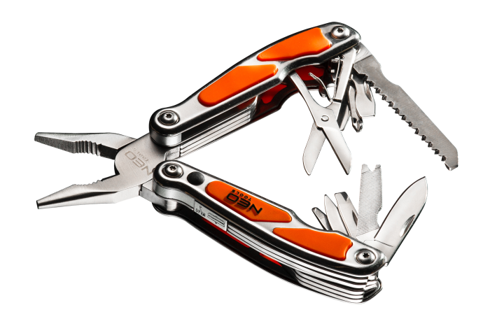 Мультитул Neo Tools, 13 елементів, з LED
