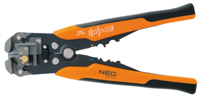 Знімач ізоляції Neo Tools, автоматичний, 0.5-6мм2, RG6/59, кусачки, 205мм