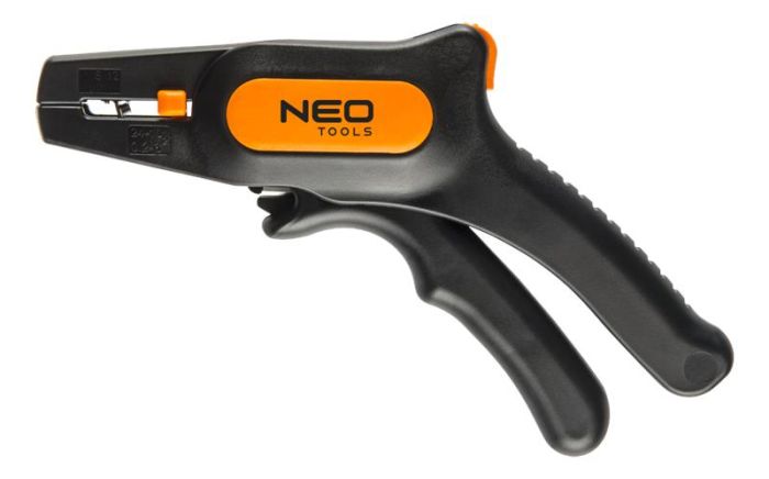 Знімач ізоляції Neo Tools, автоматичний, 0.5-6мм2 кусачки, регулювання довжини, 195мм