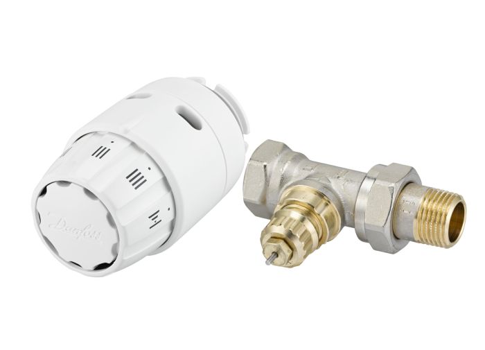 Комплект термостатичний Danfoss RA-FN + RAS-C2, 1/2", RA, прямий