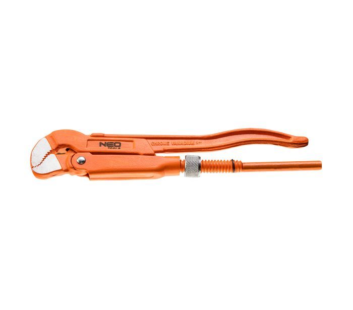 Ключ трубний Neo Tools, 45°, робочий діапазон 0-26мм, 330мм