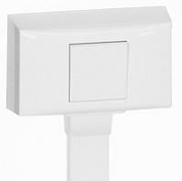 Коробка Legrand Mosaic 2 модулі для каналів DLPlus, глибиною 12.5мм, 16мм, 20мм