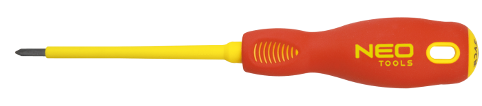 Викрутка Neo Tools хрестова, діелектрична, PZ2x100мм, сталь SVCM