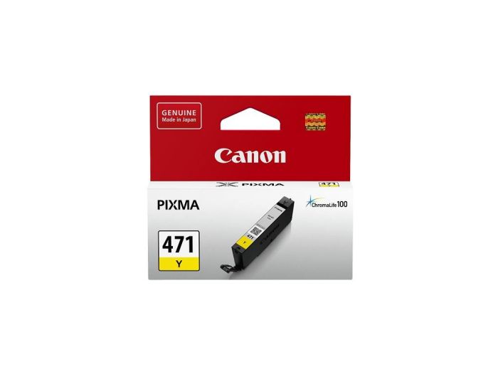 Картридж струменевий Canon CLI-471Y PIXMA MG5740/MG6840 Yellow