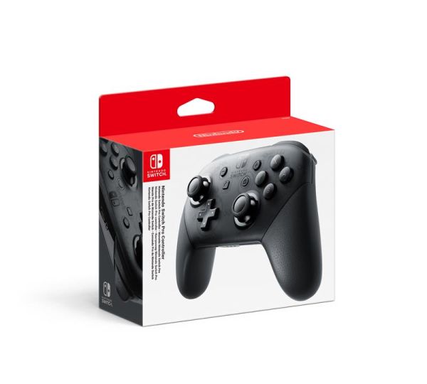 Геймпад Nintendo Switch Pro бездротовий, чорний