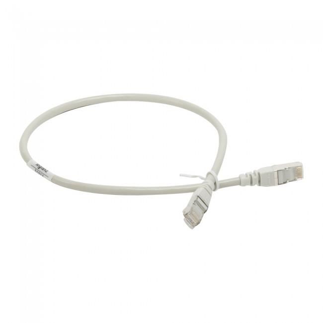 Патч-корд Legrand CAT 5e F-UTP, 0.5м, AWG 26, PVC, сірий