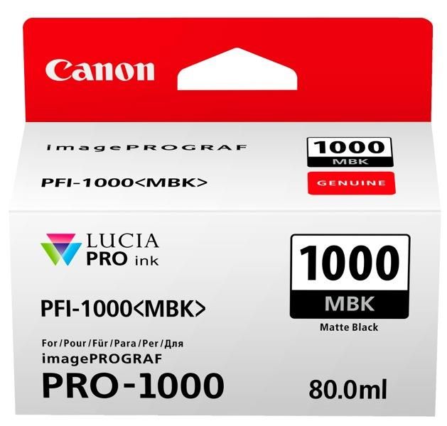 Картридж струменевий Canon PFI-1000MBk (Matte black)