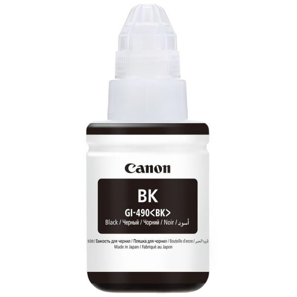 Контейнер з чорнилом Canon GI-490 PIXMA G1400/G2400/G3400 Black 135ml