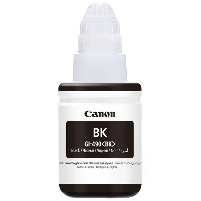 Контейнер з чорнилом Canon GI-490 PIXMA G1400/G2400/G3400 Black 135ml