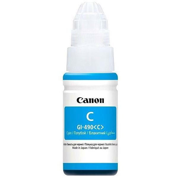 Контейнер з чорнилом Canon GI-490 PIXMA G1400/G2400/G3400 Cyan 70ml
