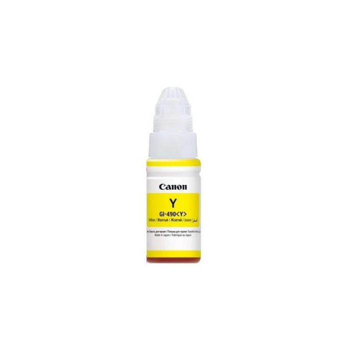 Контейнер з чорнилом Canon GI-490 PIXMA G1400/G2400/G3400 Yellow 70ml