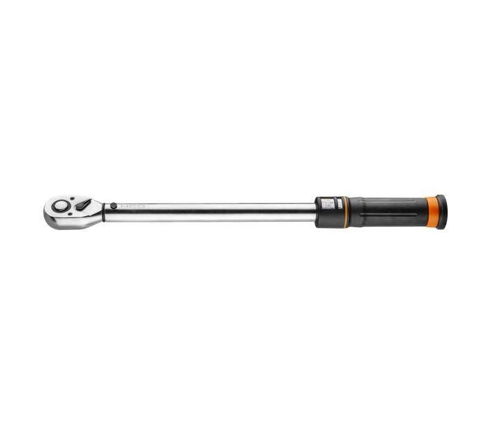 Ключ динамометричний Neo Tools, 1/2", 45 зубців, CrV, 490мм, 40-200Нм