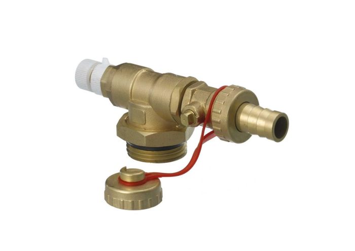Торцева секція Danfoss FHF-EM, ручний відвідник повітря