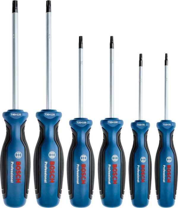 Викрутка Bosch Professional SL 4.5, 5.5, 6.5, PH1, PH2 набір 6шт