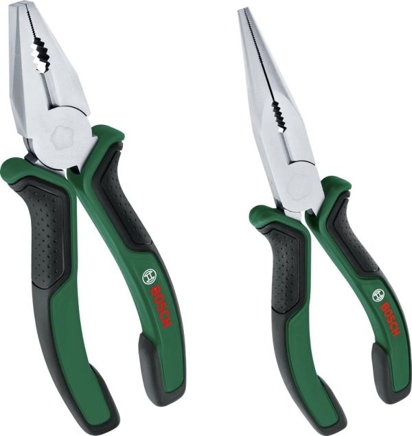 Плоскогубці Bosch комбіновані, подовжені, набір 2шт