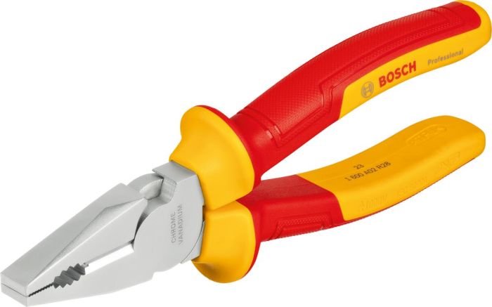 Плоскогубці комбіновані Bosch Professional, 180мм, VDE